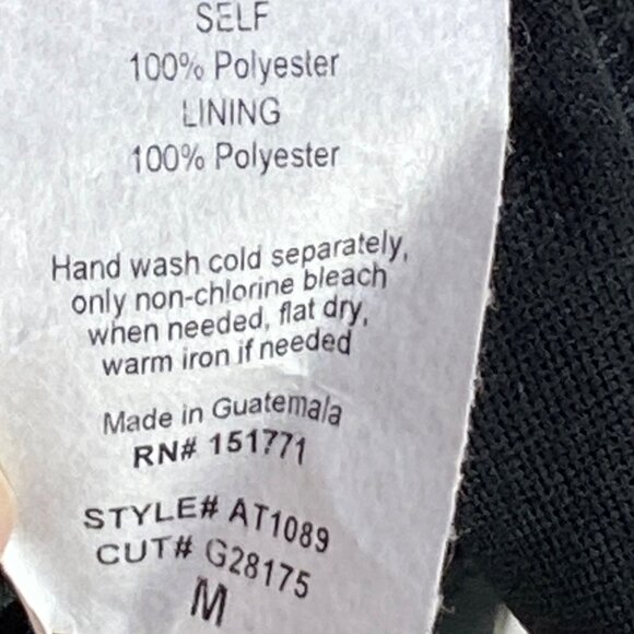 Kaileigh Womens Flutter Sleeve Keyhole Front Top Size M - Picture 5 of 5